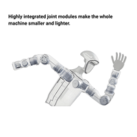 Actuador de articulación robótica Doingwin L70I 48V 100Nm, servomotor de alto torque con reductor armónico para brazo industrial de 6 ejes