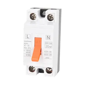 Best sell QJC 2P NT-50 molded AC 240V 2 pole mccb 5A- 32A case circuit breaker