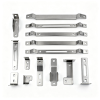 Pièces de châssis automobile sur mesure OEM en acier structurel haute résistance pour montage de compresseur de suspension pneumatique, surface personnalisée