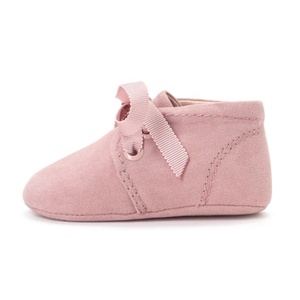 Nuovo Design In Pelle Scamosciata di Cuoio Bello Del Bambino Del Bambino Della Ragazza <span class=keywords><strong>Stivaletti</strong></span> Scarpe New Born Prewalker Della Caviglia Stivali Per I Bambini - Product Image 2