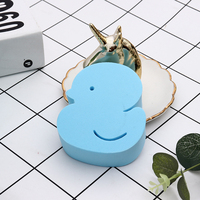 Éponge de bain en mousse de canard pour bébé, en Cellulose naturelle, pour enfant, vente en gros