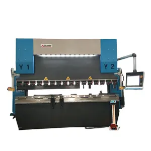 Factory 80t 2500 DA66T DA58T CNC folding machine bending folder electro-hydraulic press brake for metal plate