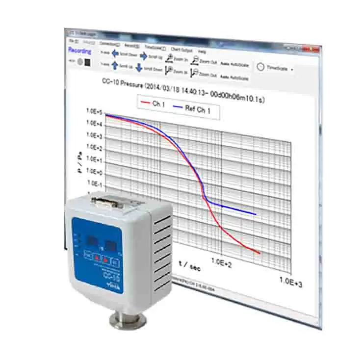 Регистратор данных давления программное обеспечение "P-LOGGER для CC-10"
