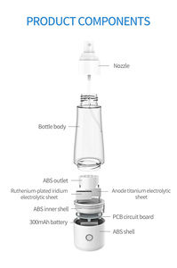 2025 última fábrica nueva tecnología portátil Mini precio de fábrica alta calidad 50ml USB generador electrolítico de hipoclorito de sodio - Product Image 4