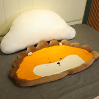 Peluche personnalisée en coton PP écologique, animaux de la forêt mignons (chat, lion, hamster, cochon, dinosaure), coussin long pour dormir, anti-stress