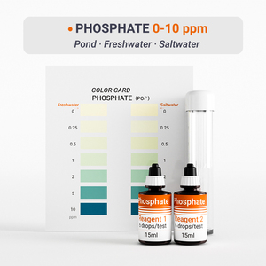 Kit de prueba de fosfato para agua dulce y salada 50 pruebas acuarios pecera - Product Image 2