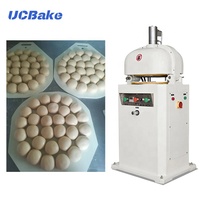 Bäckereiausrüstung 26-teilige Automatische Teigteiler- und Rundwirkmaschine Kommerzieller Teigteiler und Rundwirker für Brotverarbeitung
