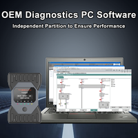 Escáner de diagnóstico automático 3 en 1 T6BBA para MB, herramienta de programación de mapeo remoto CANFD, software OEM, Xen-try, 2 unidades, 2 unidades, 2 unidades, 1 unidad
