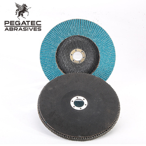 Disco de aleta de zirconia de 4,5 ''115x22mm para eliminación automática de óxido, herramienta de molienda abrasiva - Product Image 3