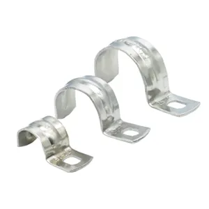 Custom One Hole EMT Strap Pipe Clamp Fastener Fittings Quick Clamp Pipe Fittings