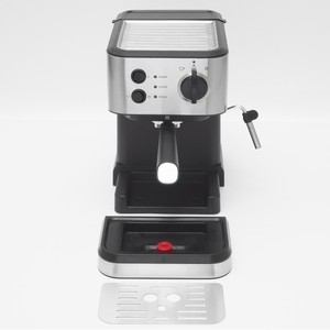 Macchina per Caffè Espresso con Montalatte per Cappuccino e Caffè Latte, 15 <span class=keywords><strong>Bar</strong></span>, Pompa Italiana - Product Image 6