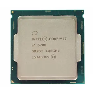 חדש ומשמש אינטל i7 6700 Core 3.4GHz LGA 1151 TDP 65W 8MB Cache 14nm שולחן העבודה מעבד