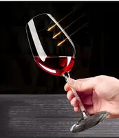 Copo transparente de vinho, coquetel de vidro de champanhe cristal de vinho tinto