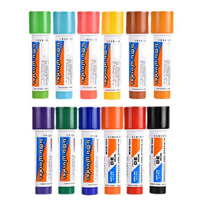 Marqueur permanent à pointe oblique haute performance Bonvada, encre à base d'huile, 6 mm, 12 couleurs, pour peinture sur plastique, utilisation sur affiches, stylo personnalisé - Product Image 5