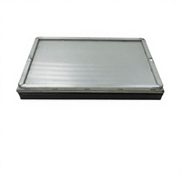 Plaque de cuisson pour hamburgers en acier aluminisé antiadhésif de qualité alimentaire, 21 cavités, pour pains et galettes, résistante au four, durable, écologique, réutilisable