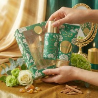 Lait corporel 75 ml + Vaporisateur corporel 75 ml, senteur florale boisée, parfum arabe, lotion parfumée longue durée, parfums arabes, coffrets cadeaux