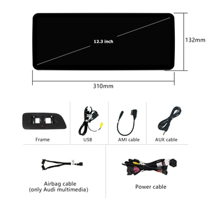 Android14 12.3 8 Core Tự Động Đài Phát Thanh Xe Hơi Stereo Cho Audi Q5 2009-2016 Wifi 4G Màn Hình GPS Navi Đa Phương Tiện Không Dây Carplay Headunit - Product Image 5