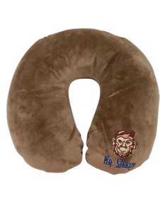 Cuscino deformabile a forma di U 2-in-1 a doppio uso carino scimmia cartone animato cuscino per il collo da ufficio per viaggi in ufficio - Product Image 2