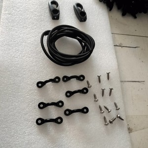 <b>Guy</b> <b>Ropes</b> 3.8cm 12m Plastic C Hook Elastic <b>Rope</b> Set Universal Outdoor Use - Product Image 3