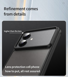 Funda Protectora Antigolpes para Samsung s26 Edge, Mate, Semitransparente, Antihuellas, Agradable al Tacto - Product Image 5