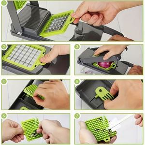 Wholesale <b>Vegetable</b> <b>Chopper</b> Mandoline Slicer Onion Slicer Egg Separator Cutter Food <b>Chopper</b> Kitchen Watermelon Slicer - Product Image 3