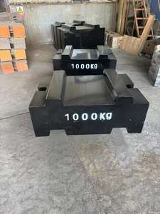 Poids d'étalonnage de qualité <span class=keywords><strong>M1</strong></span> avec écran LCD, logo personnalisable OEM pour balances de pesage 200 kg-5000 kg en fonte - Product Image 3