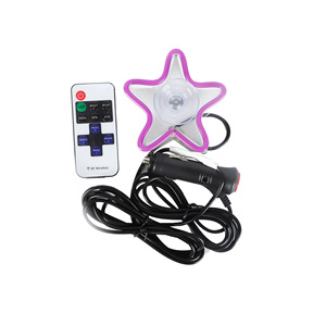 USB Premium LED Sign Light up Window Newest Neon <span class=keywords><strong>Glow</strong></span> Stars Car Accessory Ventes directes d'usine 12V Voltage - Product Image 4