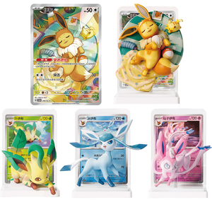 Collezione <span class=keywords><strong>di</strong></span> Figure PY Pokemoned Authentic Drawing Dreams Set Eevee, Carte Personaggio, Booster Pack, Espositore, Regalo, Gioco <span class=keywords><strong>da</strong></span> Tavolo - Product Image 5