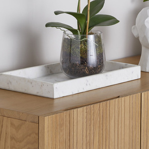 Sofisticada bandeja de servir de laca artesanal Minh Giang para eventos exclusivos, catering y centros de mesa decorativos para el hogar. - Product Image 2