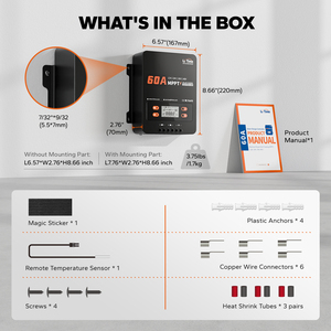 96% पीक रूपांतरण दक्षता ब्लूटूथ एडाप्टर <span class=keywords><strong>60a</strong></span> mppt सौर चार्ज नियंत्रक उच्च शक्ति सौर चार्ज नियंत्रक - Product Image 5