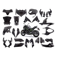 2020-Later Mise à niveau en fibre de carbone pour le cadre et les pièces de carrosserie de moto Z900 Accessoires décoratifs Composants de modification