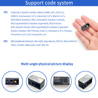 EMT2D03 - Módulo de Escáner de Código de Barras USB Integrado con Lector de Códigos QR Económico para Escáner Portátil