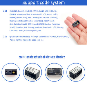 EMT2D03 - Módulo de Escáner de Código de Barras USB Integrado con Lector de Códigos <span class=keywords><strong>QR</strong></span> Económico para Escáner Portátil - Product Image 5
