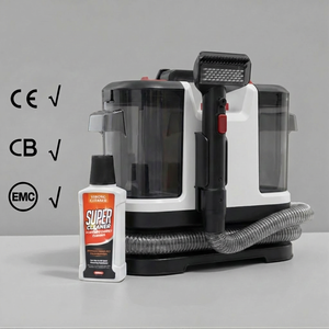 Máquina de Limpieza de Alfombras Integrada de Alta Potencia CE CB para Uso en Seco y Húmedo con Bidón Desmontable Portátil - Product Image 1