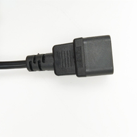 Adaptateur de prise Schuko CEE7/7 vers IEC C14 pour convertir les câbles d'alimentation européens
