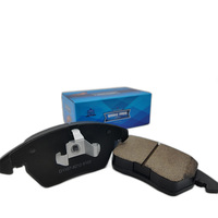 Plaquettes de frein automobiles pour SUV de taille moyenne, en céramique à faible émission de poussière, pour essieu arrière, vente en gros OEM pour distributeurs régionaux