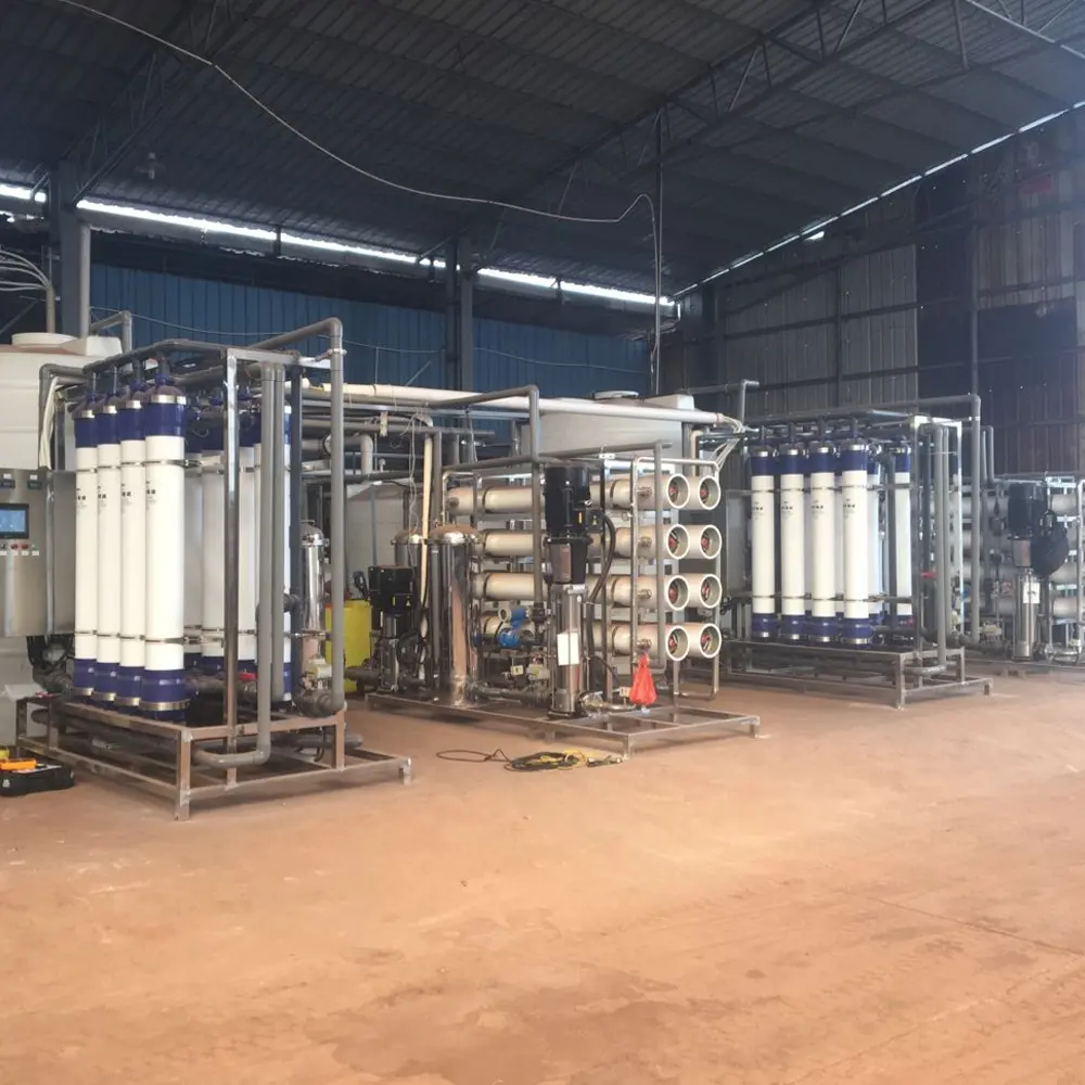 Containerized RO Systems Grey Water Recycling UF System Water Purifier Ultrafiltration Machine