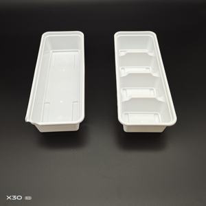 Contenedores de Alimentos Desechables de Plástico PP Negro <span class=keywords><strong>para</strong></span> Microondas, de 3 Compartimentos, Venta al Por Mayor del Fabricante - Product Image 6