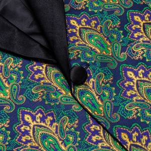 <span class=keywords><strong>Blazer</strong></span> monouso casual di alta qualità alla moda floreale <span class=keywords><strong>verde</strong></span> Slik da <span class=keywords><strong>uomo</strong></span> - Product Image 5