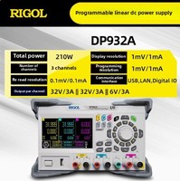 Rigo DP932A/932E Alat Ukur Elektronik Catu Daya DC Linear Industri Tiga Saluran Presisi Tinggi yang Dapat Diprogram