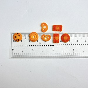 Kawaii Cute Glow in the Dark Simulated <b>Cookie</b> Biscuit Nail Charms Small Mini 3D Resin Flat Back Food Decoration for Nails - Product Image 6