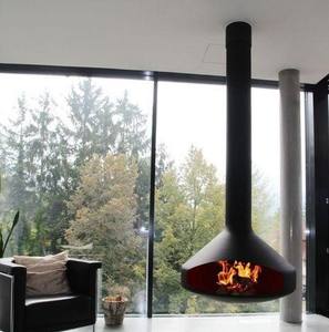 <span class=keywords><strong>Cheminée</strong></span> suspendue moderne à prix compétitif 2025, <span class=keywords><strong>bio</strong></span>éthanol et bois, montage au plafond, <span class=keywords><strong>cheminée</strong></span> suspendue - Product Image 6