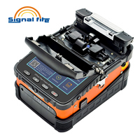 Kit de Fusionadora de Fibra Óptica Signal Fire AI-6C, Nuevo Modelo de Máquina de Empalme FTTH con Red POE