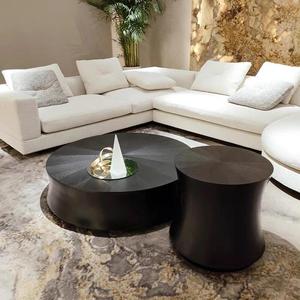 <span class=keywords><strong>Table</strong></span> basse au design minimaliste <span class=keywords><strong>en</strong></span> peinture noire, <span class=keywords><strong>table</strong></span> d'appoint <span class=keywords><strong>en</strong></span> fibre de <span class=keywords><strong>verre</strong></span> pour salon, maison, hôtel, restaurant, banquet - Product Image 2