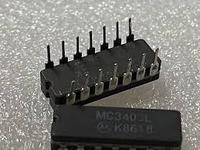 Nouvel amplificateur opérationnel quadruple Texas Instruments MC3403L IC, faible consommation, large plage de tension 3V à 36V, boîtier SOIC-14/DIP-14