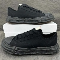 Chaussures en toile de luxe unisexe pour hommes et femmes, style urbain, tendance mode, à lacets, décontractées, pour la marche