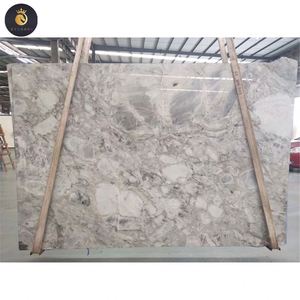 Yeni kesim kristal mermer levha gri mermer gri renk mermer ufuk gri - Product Image 2