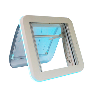 Ventana de Techo para RV CAPEXRV de 400*400mm con Luz LED Azul y Doble Acristalamiento, Claraboya Superior para Barcos, Yates y Caravanas - Product Image 5