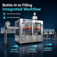 Pièces détachées de haute qualité pour remplisseuse, capsuleuse et étiqueteuse de bouteilles d'eau, disponibles pour la ligne de production d'eau potable en usine