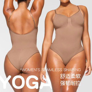 De kiểm soát de barriga Para mujer của phụ nữ Corset đầy đủ cơ thể Sling bụng vẻ đẹp một mảnh cơ thể liền mạch định hình quần áo - Product Image 1